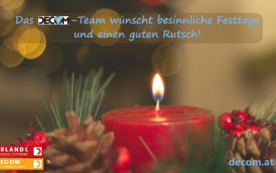 Weihnachtsgrüße – Erreichbarkeit