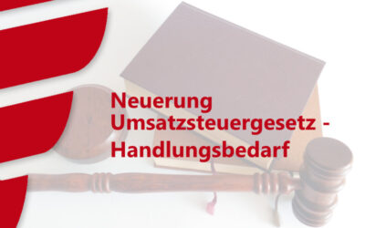 Neuerung Umsatzsteuergesetz