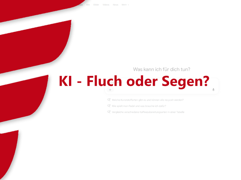 Ist der Einsatz von KI Fluch oder Segen? Der umstrittene Einsatz in KMU.